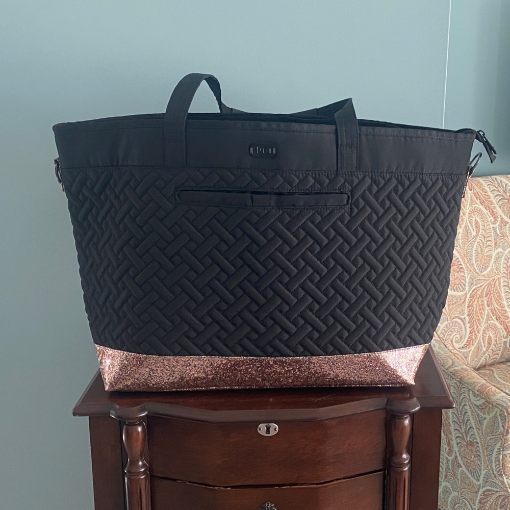 Black tote- Lug - Large Tote - Black Tote Bag - Avion Lug tote bag Black